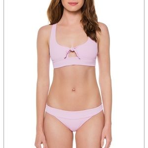 Lspace pink tara racer back set